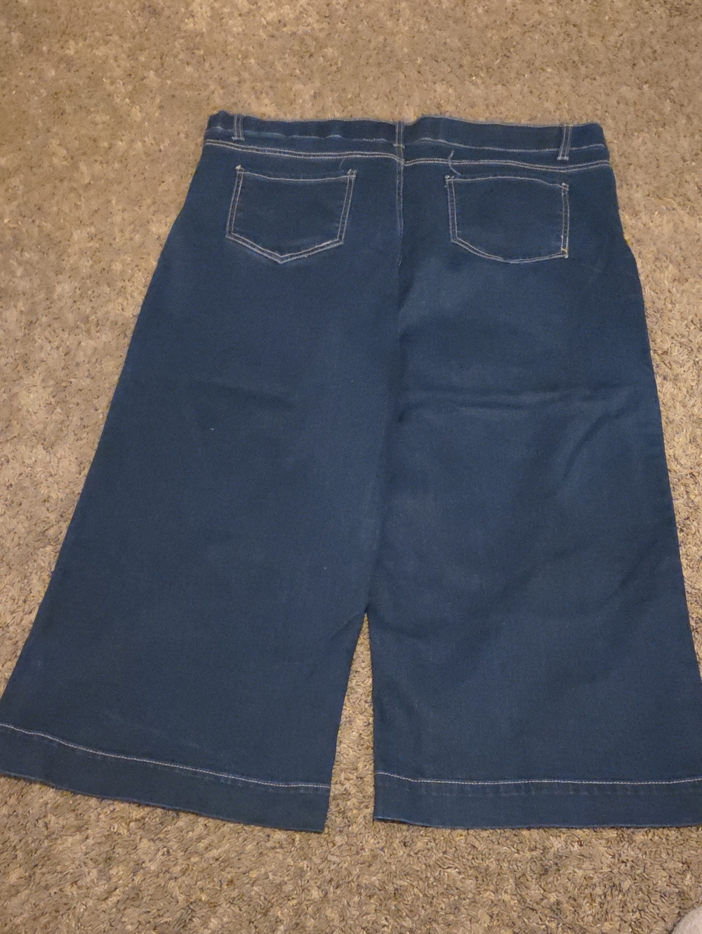 Terra & Sky Dark Blue Wide-Leg Jeans - Picture 5 of 9
